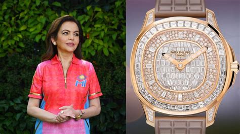 nita ambani watch price|anant ambani patek philippe watch.